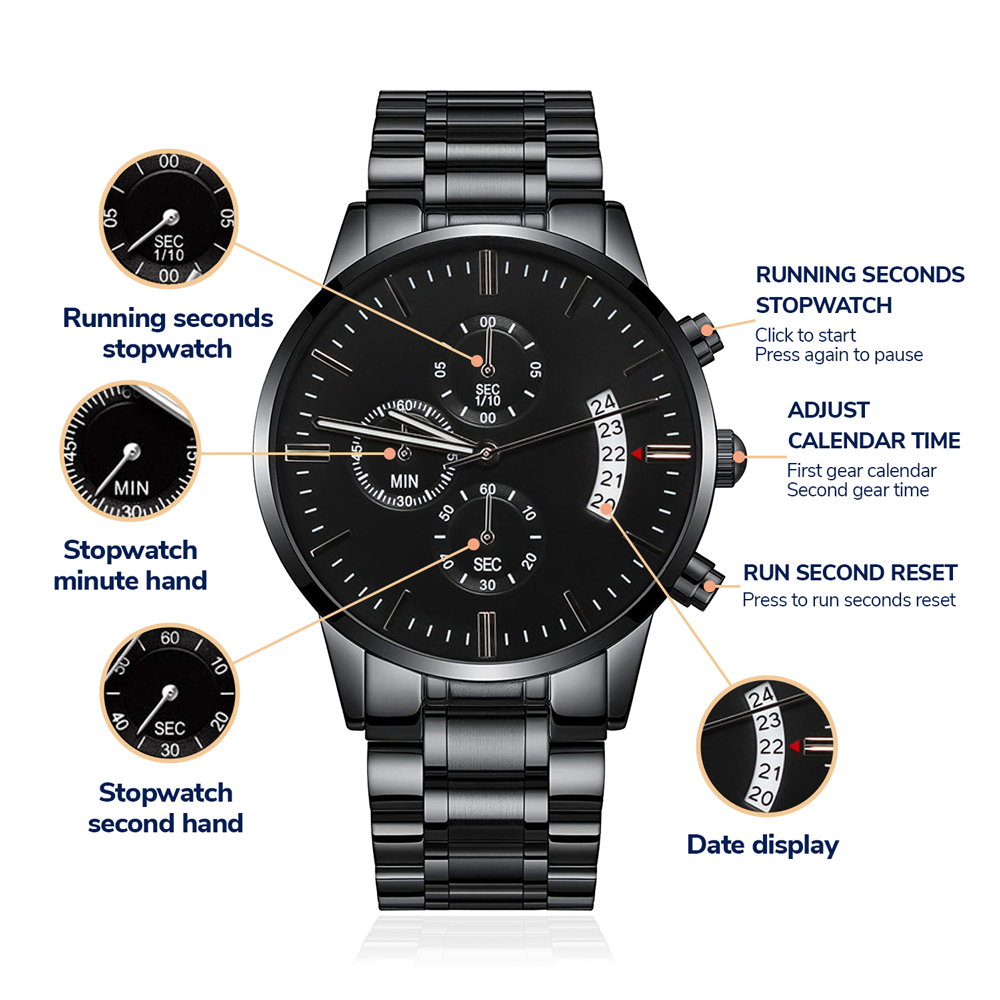 Men's Watch, Be on Your Guard, 1 Corinthians 16:13 NIV