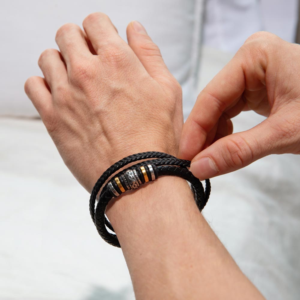 Love You Forever To My Grandson Bracelet Pages Of My Life