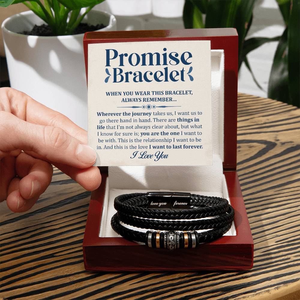 Love You Forever Promise Bracelet You Are The One
